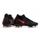 Nike Phantom GT Dynamic Fit Elite FG Cleats Black Chili Red Smoke Grey