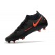 Nike Phantom GT Dynamic Fit Elite FG Cleats Black Chili Red Smoke Grey