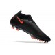 Nike Phantom GT Dynamic Fit Elite FG Cleats Black Chili Red Smoke Grey