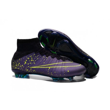 purple nike football boots