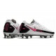 Nike Phantom Elite GT FG Soccer Cleats White Black Pink Blast