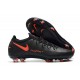 Nike Phantom Elite GT FG Soccer Cleats Black Dark Smoke Grey Chile Red