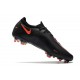 Nike Phantom Elite GT FG Soccer Cleats Black Dark Smoke Grey Chile Red