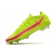 Nike Phantom Elite GT FG Brazil Soccer Cleats Volt Pink