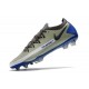 Nike Phantom Elite GT FG Soccer Cleats Blue Black Grey