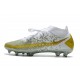 Nike Phantom GT Dynamic Fit Elite FG Cleats White Gold Grey