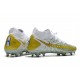 Nike Phantom GT Dynamic Fit Elite FG Cleats White Gold Grey