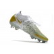 Nike Phantom GT Dynamic Fit Elite FG Cleats White Gold Grey