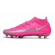 Nike Phantom GT Dynamic Fit Elite FG Cleats Pink Blast Metallic Silver