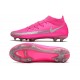 Nike Phantom GT Dynamic Fit Elite FG Cleats Pink Blast Metallic Silver