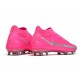 Nike Phantom GT Dynamic Fit Elite FG Cleats Pink Blast Metallic Silver