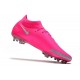 Nike Phantom GT Dynamic Fit Elite FG Cleats Pink Blast Metallic Silver