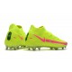 Nike Phantom GT Elite DF FG Firm Ground Yellow Pink Blast