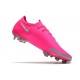 Nike Phantom Elite GT FG Soccer Cleats FLASH CRIMSON Silver