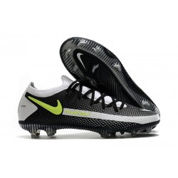 Nike Phantom GT Elite FG Firm-Ground Black Gray Volt