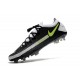 Nike Phantom GT Elite FG Firm-Ground Black Gray Volt