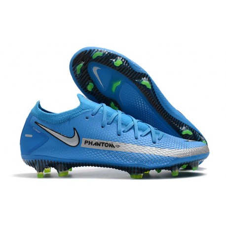 Nike Phantom GT Elite FG Firm-Ground Blue Silver