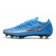 Nike Phantom GT Elite FG Firm-Ground Blue Silver