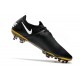 Men Nike Phantom GT Elite FG 2021 Cleat Black Gold White