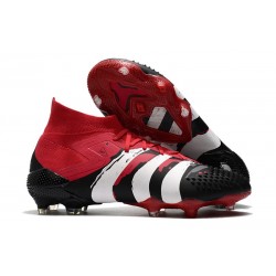 adidas Predator Mutator 20.1 Firm Ground Boots Black Red White