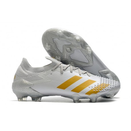 adidas Predator 20.1 Mutator Low Cut FG White Gold