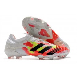 adidas Predator 20.1 Mutator Low Cut FG Uniforia - White Core Black Pop