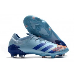 adidas Predator 20.1 Mutator Low Cut FG Sky Tint Royal Blue Signal Coral