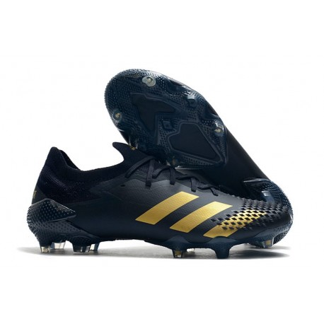 New adidas Predator 20.1 Mutator Low FG Black Gold