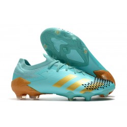 New adidas Predator 20.1 Mutator Low FG Blue Golden