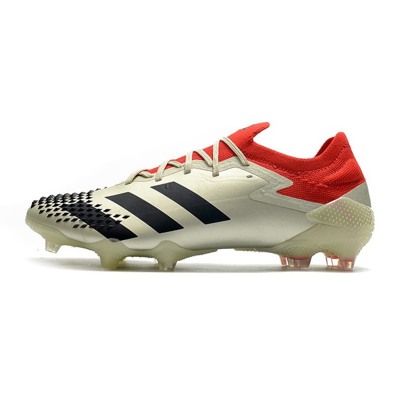 New adidas Predator 20.1 Mutator Low FG White Black Red