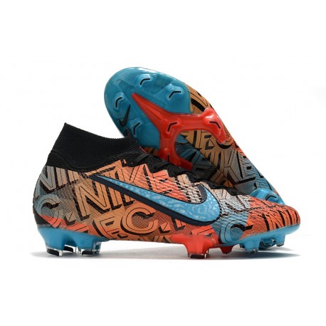 Nike Mercurial Superfly 7 Elite DF FG F.C. Mexico City Orange Blue