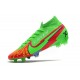 Nike Mercurial Superfly 7 Elite DF FG Boots Faith Green Red