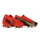 Nike Mercurial Vapor XIII Elite 360 FG Red Black Gold