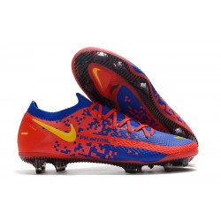 Nike Phantom GT Elite FG Firm-Ground Blue Red Yellow