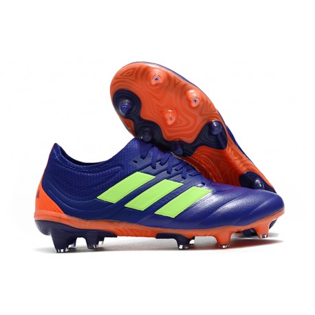 New Adidas Copa 19.1 FG Soccer Boots - Purple Green