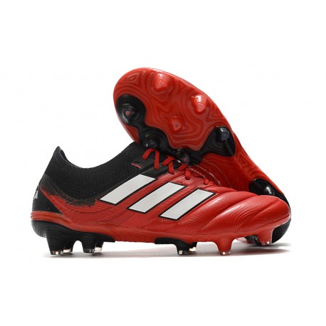 New adidas Copa 20.1 FG Boots Active Red White Core Black