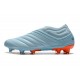 adidas Copa 20+ FG Soccer Cleats Sky Tint Team Royal Blue Signal Coral