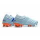 adidas Copa 20+ FG Soccer Cleats Sky Tint Team Royal Blue Signal Coral