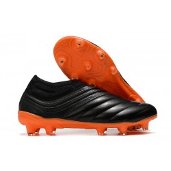 adidas Copa 20+ FG Soccer Cleats Black Orange