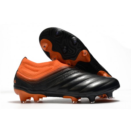 adidas Copa 20+ FG Soccer Cleats Core Black Signal Orange