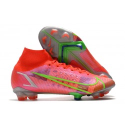 News Nike Mercurial Superfly VIII Elite FG Bright Crimson Metallic Silver