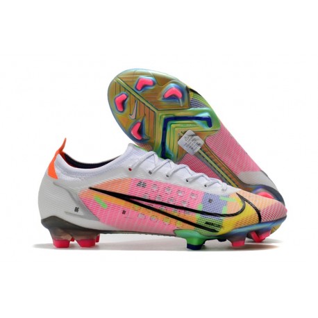 Nike Mercurial Vapor 14 Elite FG Dragonfly - White Metallic Silver