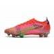 Nike Mercurial Vapor 14 Elite FG Cleats Bright Crimson Metallic Silver