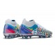 Nike Phantom GT Elite DF 3D FG Chlorine Blue Pink Blast Opti Yellow