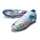 Nike Phantom GT Elite DF 3D FG Chlorine Blue Pink Blast Opti Yellow