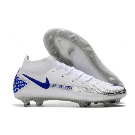 New Mens Nike Phantom GT Elite DF FG White Blue