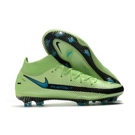 New Mens Nike Phantom GT Elite DF FG Green Black Blue