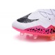 Nike HyperVenom Phantom FG ACC Neymar Shoes White Pink Black