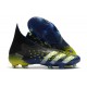 adidas Predator Freak + FG Firm Ground Core Black White Solar Yellow