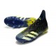 adidas Predator Freak + FG Firm Ground Core Black White Solar Yellow